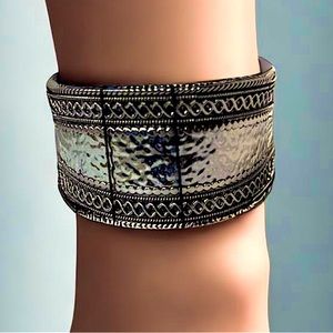 Adobe Adventure - Silver Bracelet (cuff)